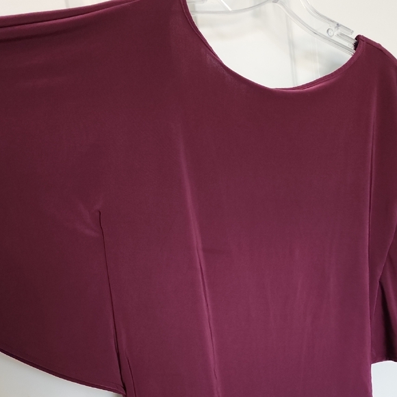 Jennifer Lopez Wine Draped Bodysuit - Picture 6 of 7